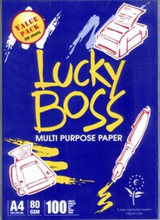 Lucky Boss A4 Copy Paper 80gsm/75gsm/70gsm